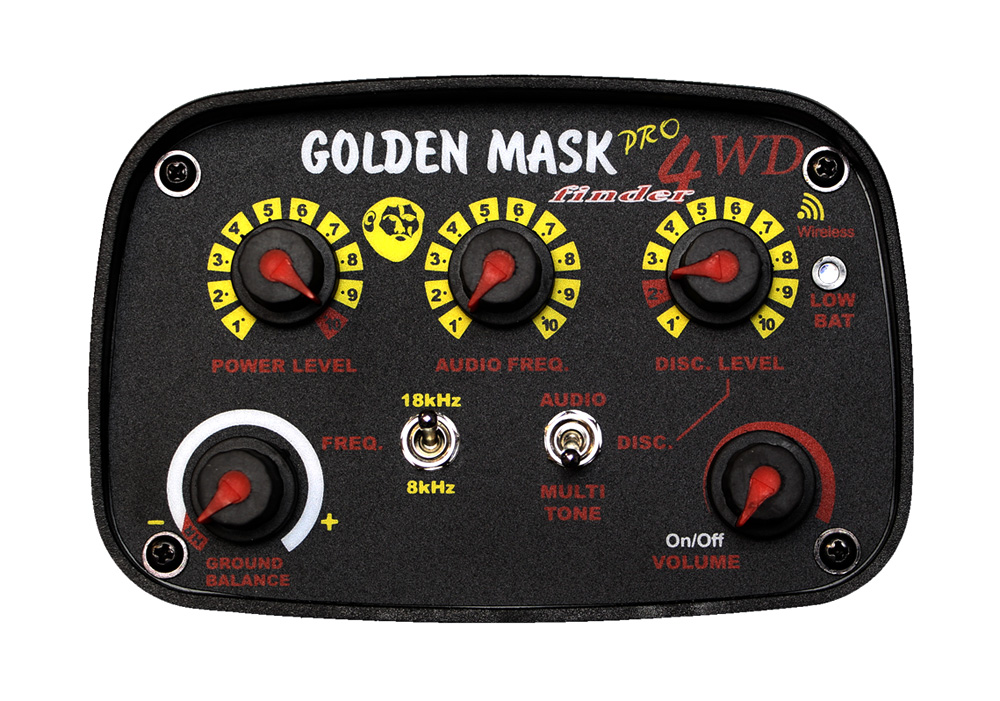 Golden Mask, detektor Golden Mask, olden Mask GM4PRO, Golden Mask GM4PRO WD  12, detektor kovů