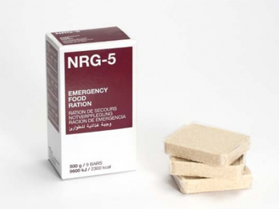 NRG-5 - nouzová energetická dávka (Emergency Food Ration)