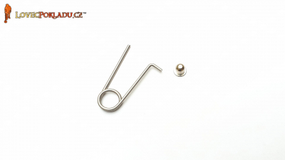 Minelab spring clip for middle and lower guide rods