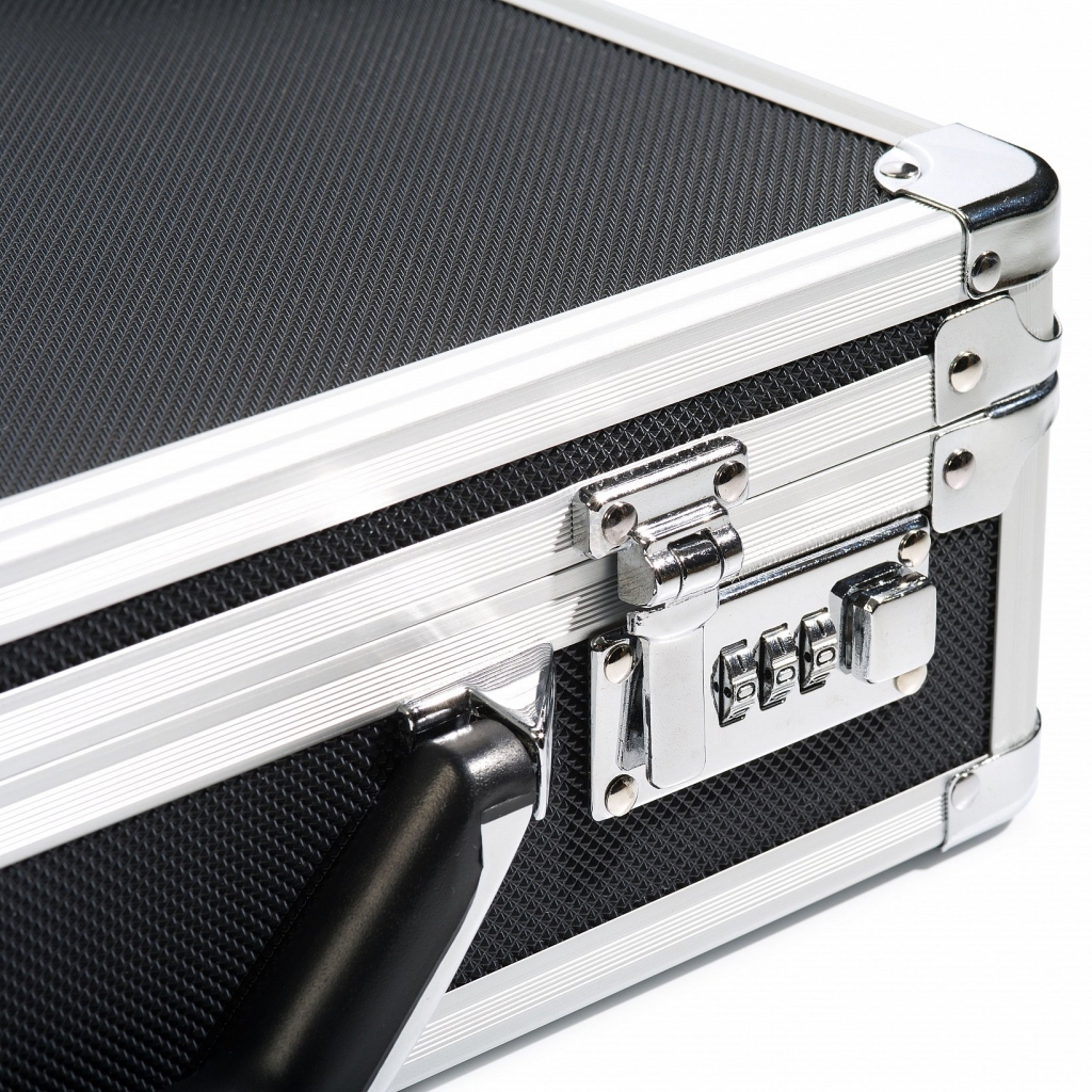 Mincovní kufr L6 Pro Black SET (plný) | LovecPokladu.cz