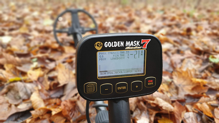 Metalldetektor Golden Mask GM7 WS | LovecPokladu.cz