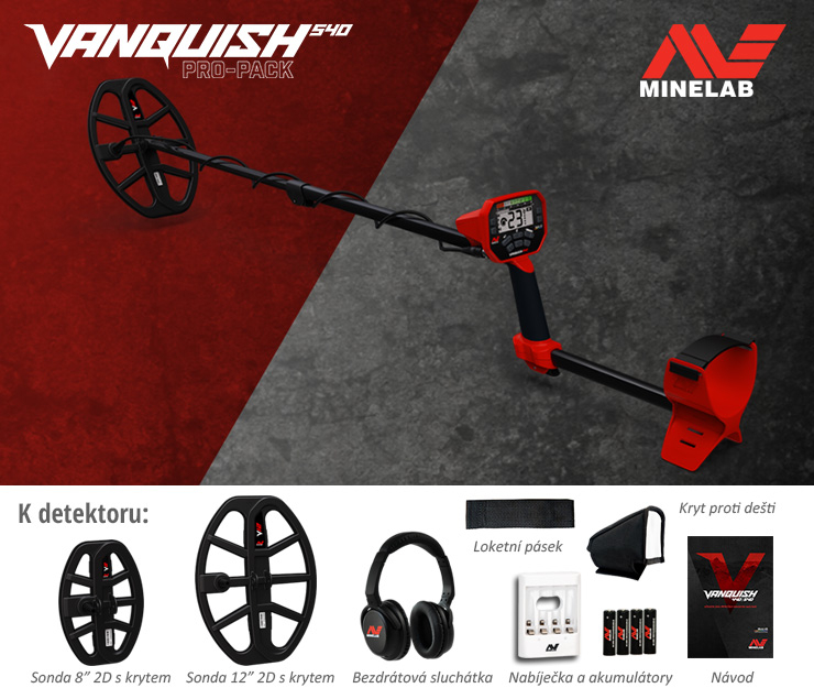 Prices of coils and accessories for Minelab Vanquish detectors