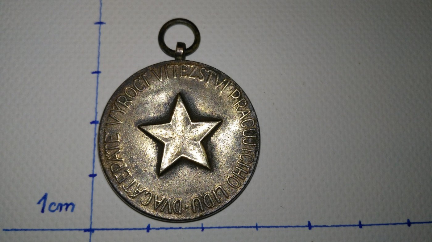 Medaile-Vítězný únor 1948 - 1973 | LovecPokladu.cz