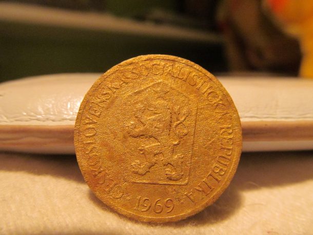 Mince ČSSR 1 Kčs 1969