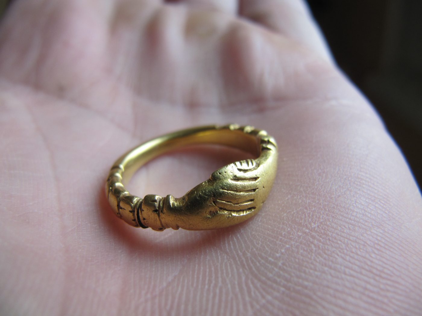 Zlatý prsten 1680-1750 | LovecPokladu.cz