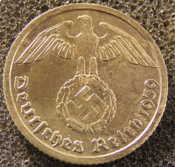 10 Pfennig 1938 A- Německo - Třetí říše (1933–1945) – 10 Pfennig (č. 2803)