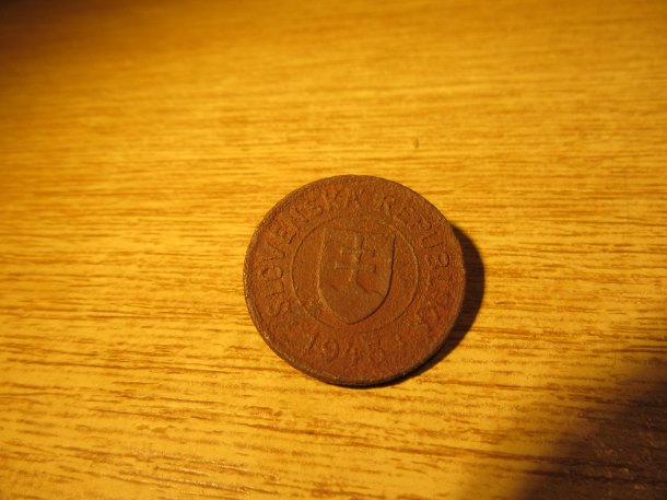 1 koruna slovenská 1945