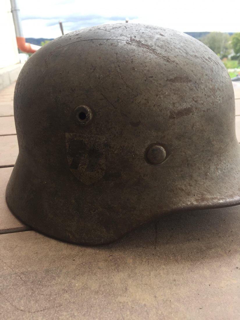 Německá helma SS | LovecPokladu.cz