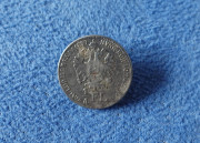 Kovový  knoflík z "mince"