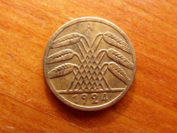 5 Rentenpfennig 1924