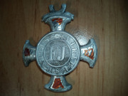 RAKOUSKO - STŘÍBRNÝ ZÁSLUŽNÝ KŘÍŽ S KORUNOU Rakousko - Stříbrný záslužný kříž