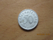 50  Pfennig 1939  Něměcká říše 