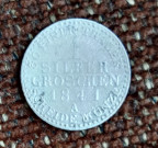 1 Silber Groschen 1841A