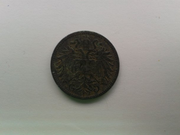 Moje první mince.