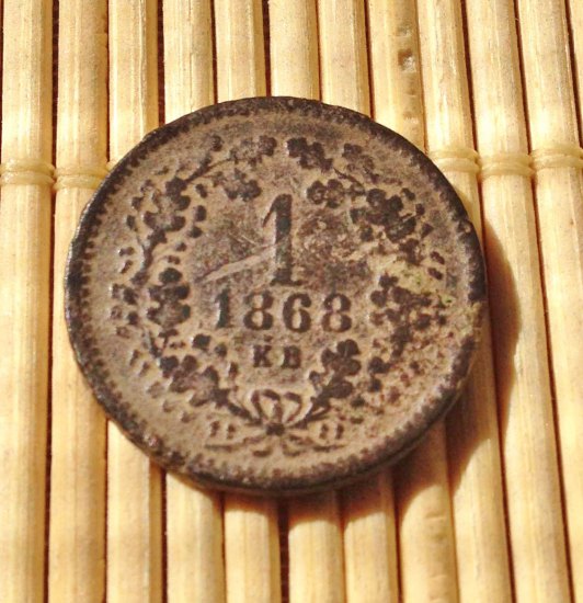 1 Kreuzer 1868 KB