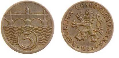 Seltene tschechische Münzen