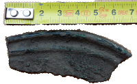 Brandýs - srp nalezený detektorem kovů