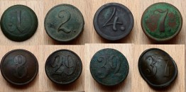 Buttons of the Austro-Hungarian Regiments