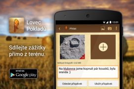 Aplikace Lovec Pokladů - opožděný vánoční dárek všem v klubu LP