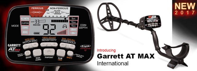 New metal detector Garrett AT MAX