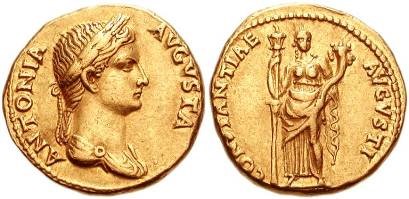 Rozmery a váhy základných nominálov rímskeho cisárstva.