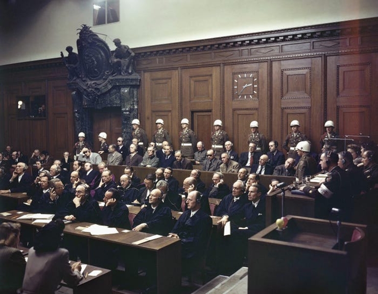 20.11.1945 Beginn des Nürnberger Prozesses