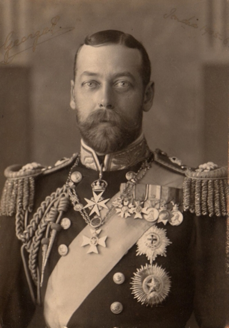 3.6.1865 König Georg V. von Großbritannien wird geboren.
