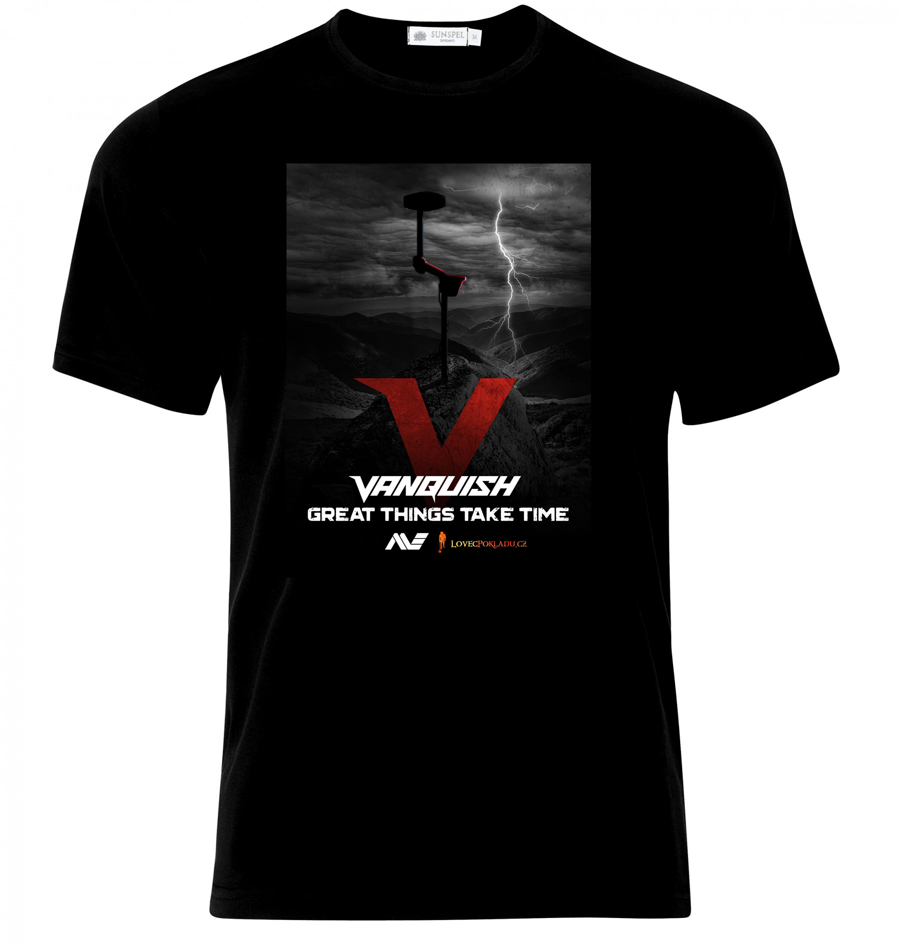 Spezial-T-Shirt für alle, die auf Vanquish warten
