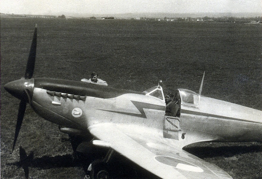 13.8. 1945 Rückkehr der RAF-Piloten