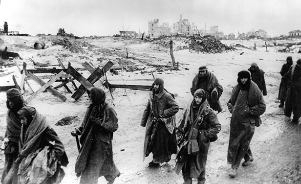 31.1.1943 - The Germans surrendered at Stalingrad