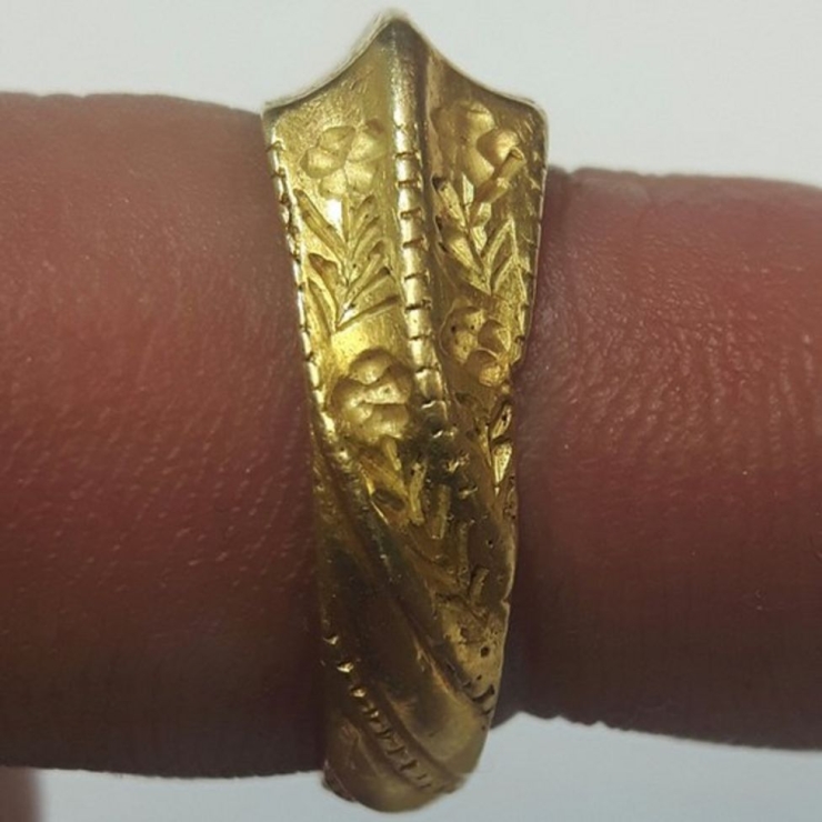 2.2.2018 Zlatý biskupský prsten