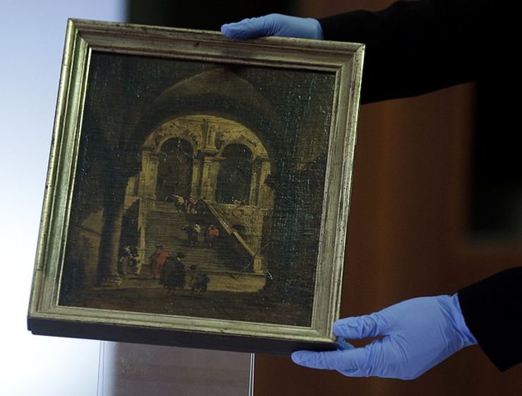19.10.2014 Deutschland gibt von den Nazis beschlagnahmtes Gemälde zurück