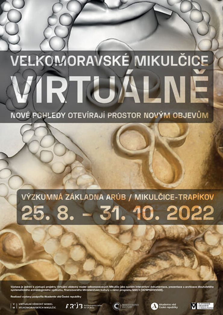 Ausstellung "Großmährisches Mikulčice praktisch"