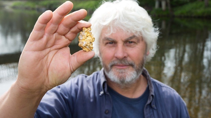 26.4.2012 The largest gold nugget in Britain