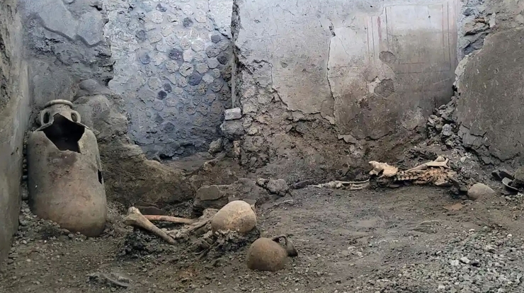 V Pompejích byly nalezeny nové kosterní pozůstatky
