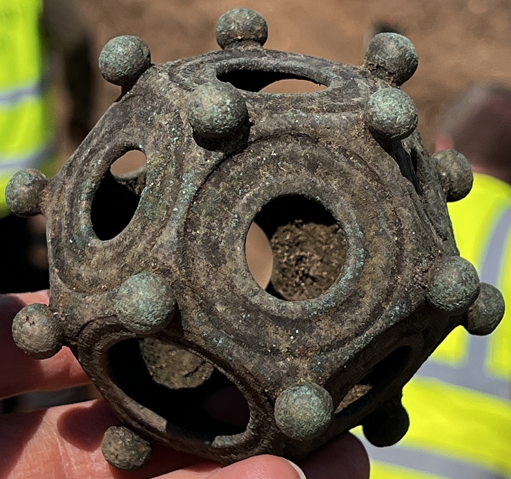 Archaeologists find mysterious Roman dodecahedron - no one knows what it was used for