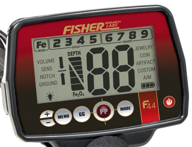 Detektory kovů Fisher Fisher F44 (F22) test od Pavla Diviše